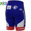 Set Fahrradtrikot + Radhose Kurze 2020 Groupama-FDJ Kinder N001